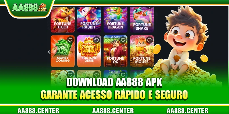 Download AA888 APK garante acesso rápido e seguro