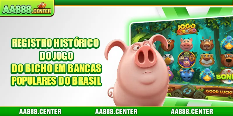 Homens observando cartela antiga com números e animais