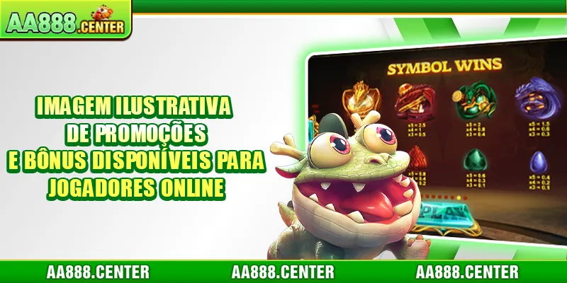Imagem ilustrativa de promoções e bônus disponíveis para jogadores online
