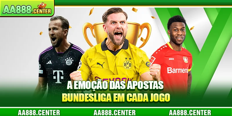 A emoção das apostas Bundesliga em cada jogo